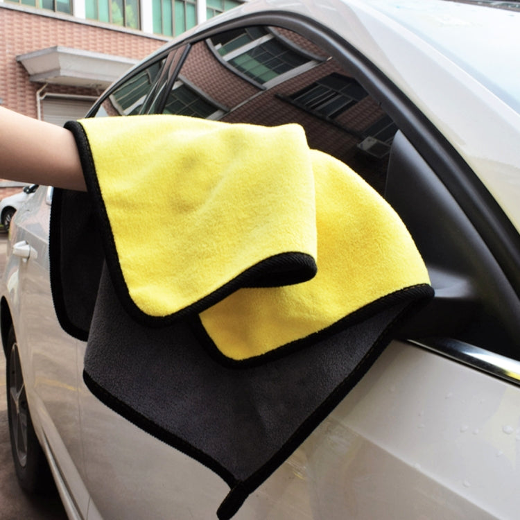 30 x 30cm Microfiber Absorbent Cleaning Drying Clean Cloth Washing Car Care Wash Towel-0