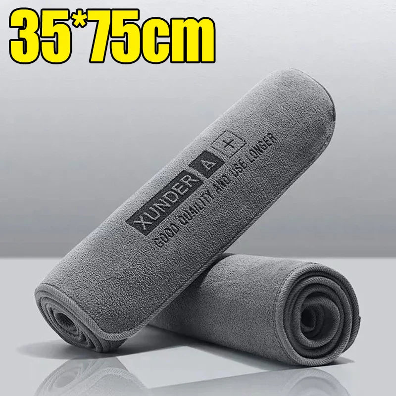 5/1PC High-end Microfiber Car Washing Towel Auto Cleaning Drying Cloth Hemming Car Care Detailing Cloth Water Absorption Car Rag-8