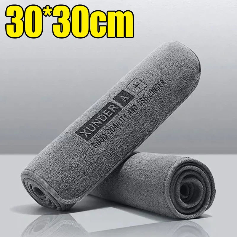 5/1PC High-end Microfiber Car Washing Towel Auto Cleaning Drying Cloth Hemming Car Care Detailing Cloth Water Absorption Car Rag-5