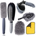 6-piece Car Cleaning Brush Set