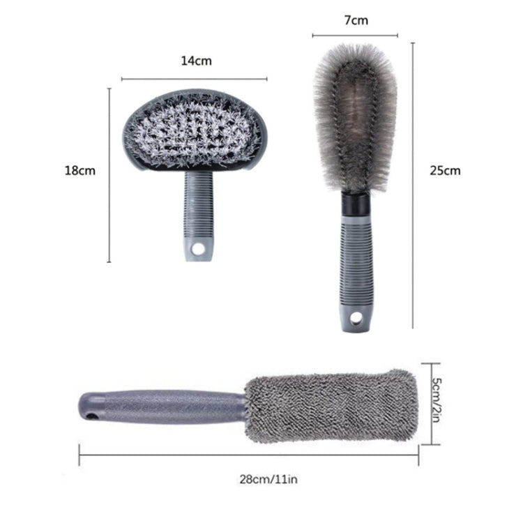 6-piece Car Cleaning Brush Set